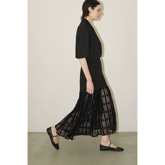スカート CLANE 2WAY LACE LAYERED SKIRT セール】2WAY LACE LAYERED SKIRT（スカート）｜CLANE（クラネ
