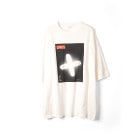 Name. / SILKETE COTTON PHOTO PRINT TEE "LIVES"