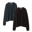 Name. / VELOUR BORDER LONG SLEEVE TEE