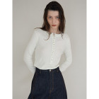 CREDONA / ����ɥ� SILK BREND HENRY NECK L/S TEE