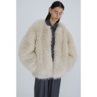CLANE /  VOLUME ECO FUR COAT