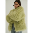 CLANE /  VOLUME ECO FUR COAT