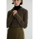 CLANE /  ZIP UP TURTLE KNIT TOPS