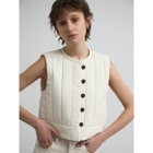 CREDONA / ɥ COTTON PADDED VEST JACKET