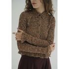 CLANE /  MIX MESH GATHER SHIRT