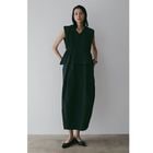 MANOF / ޥΥ GATHER WAIST COCOON ONE PIECE