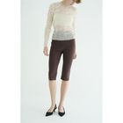 CLANE / ����� STRETCH RIB CAPRI PANTS