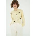 CLANE / ����� FLOWER MOTIF KNIT CARDIGAN