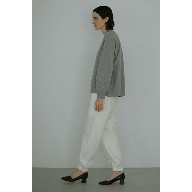 MANOF / �ޥΥ� SLIT NECK SWEAT