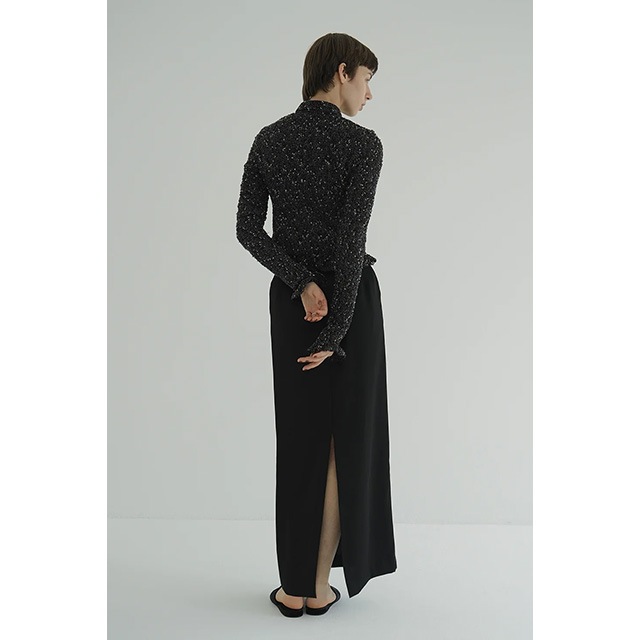 CLANE / ����� MIX MESH GATHER SHIRT