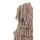 CLANE /  W FACE FRINGE KNIT VEST