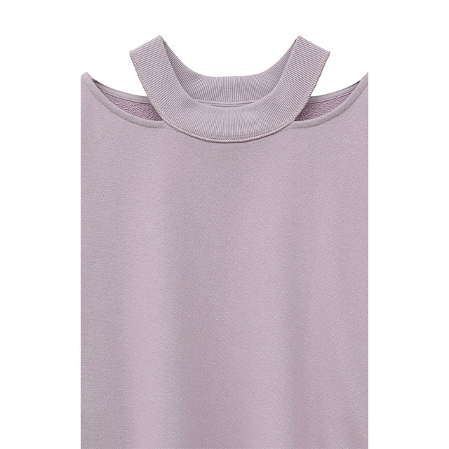 MANOF / �ޥΥ� SLIT NECK SWEAT