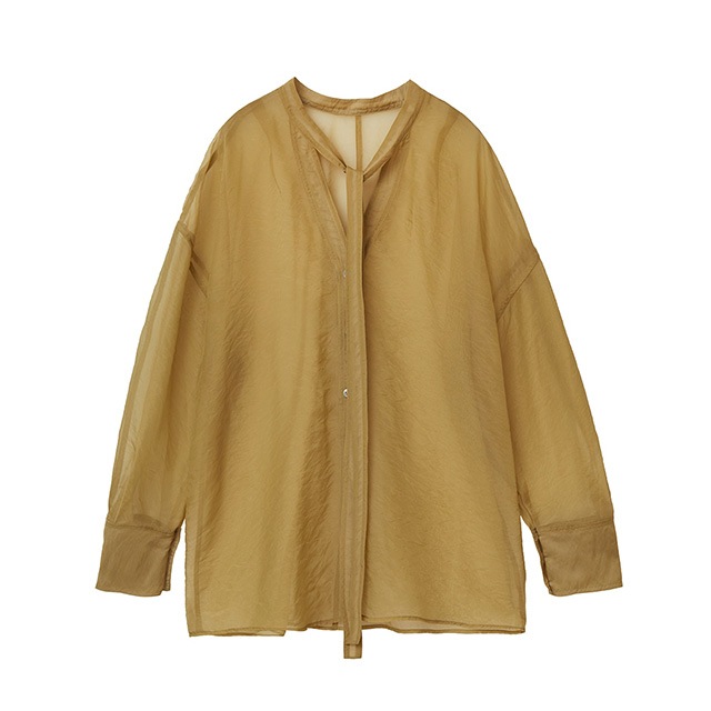 CLANE / ����� W FACE SHEER SHIRT