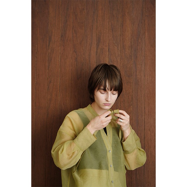 CLANE / ����� W FACE SHEER SHIRT