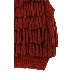 CLANE /  W FACE FRINGE KNIT VEST