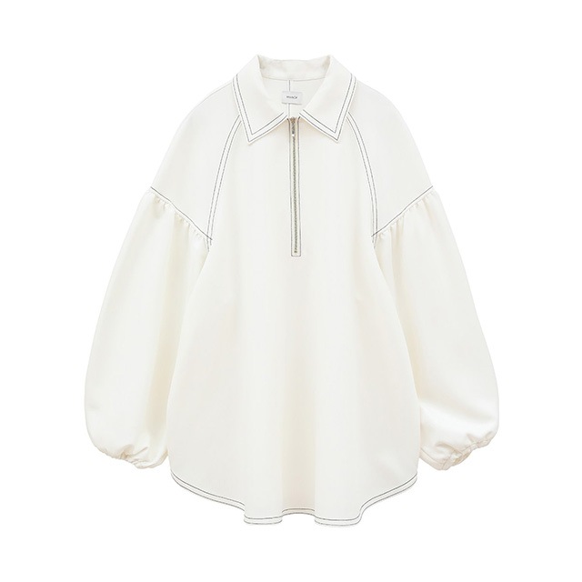 MANOF / �ޥΥ� HALF ZIP TOPS