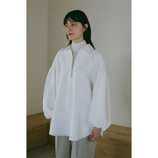 MANOF / �ޥΥ� HALF ZIP TOPS