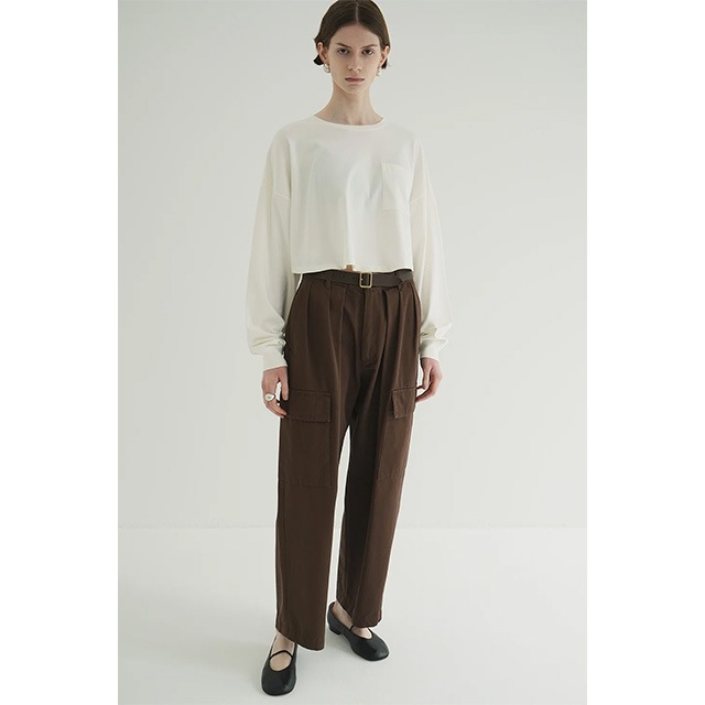 CLANE / ����� PIGMENT SHORT TOPS