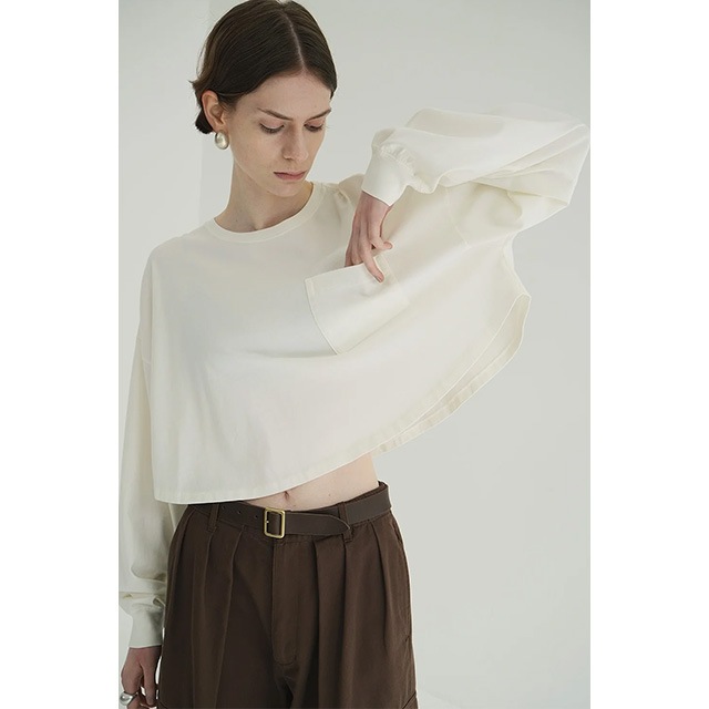 CLANE / ����� PIGMENT SHORT TOPS