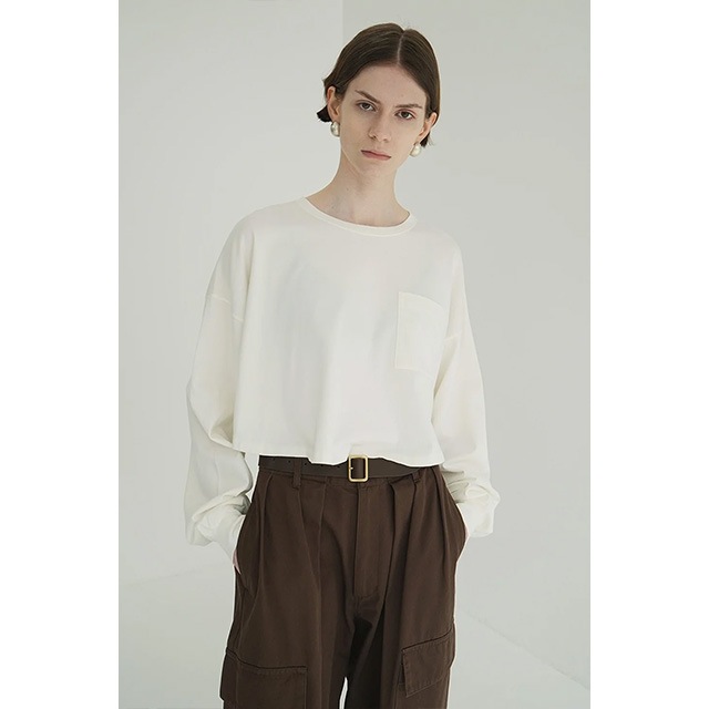 CLANE / ����� PIGMENT SHORT TOPS