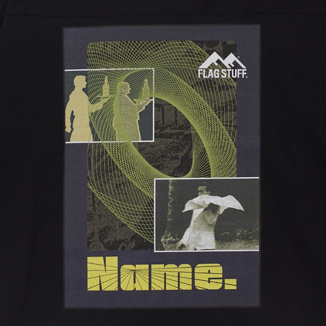 Name. �͡���  F-LAGSTUF-F x Name. LONG SLEEVE TEE