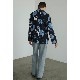 CLANE /  MULTICOLORED FLOWER SHIRT JACKET