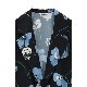 CLANE /  MULTICOLORED FLOWER SHIRT JACKET