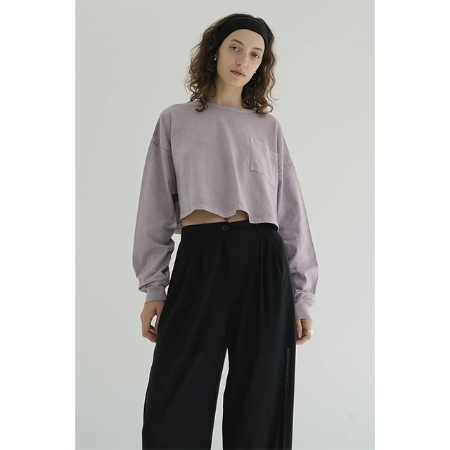 CLANE / ����� PIGMENT SHORT TOPS