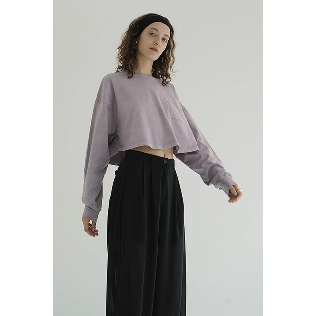 CLANE / ����� PIGMENT SHORT TOPS
