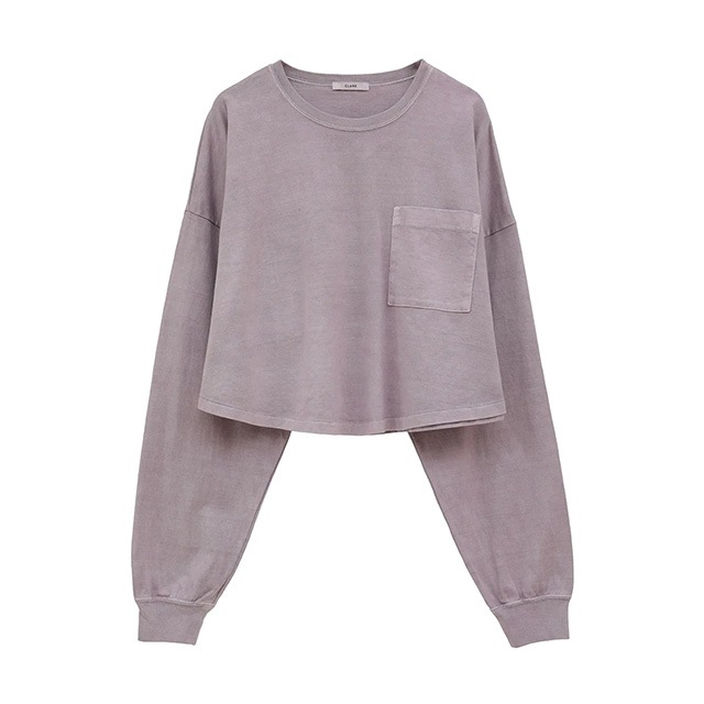 CLANE / ����� PIGMENT SHORT TOPS