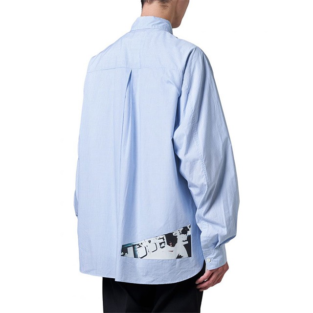 Name. �͡���  PLAID MULTI PRINT SHIRT