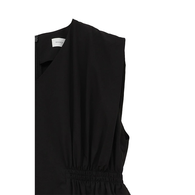 MANOF / �ޥΥ� GATHER WAIST COCOON ONE PIECE