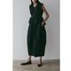 MANOF / �ޥΥ� GATHER WAIST COCOON ONE PIECE