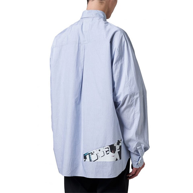 Name. �͡���  PLAID MULTI PRINT SHIRT