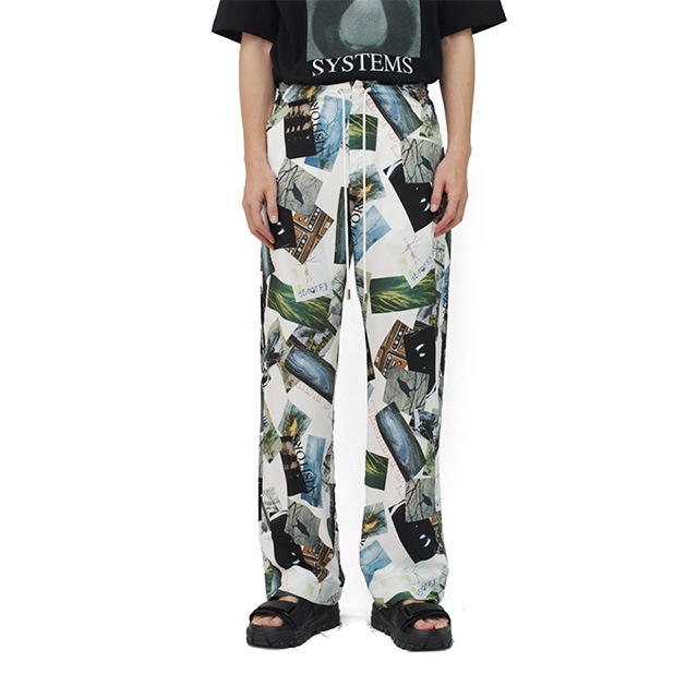 Name. �͡���  MULTI PRINTED EASY PANTS