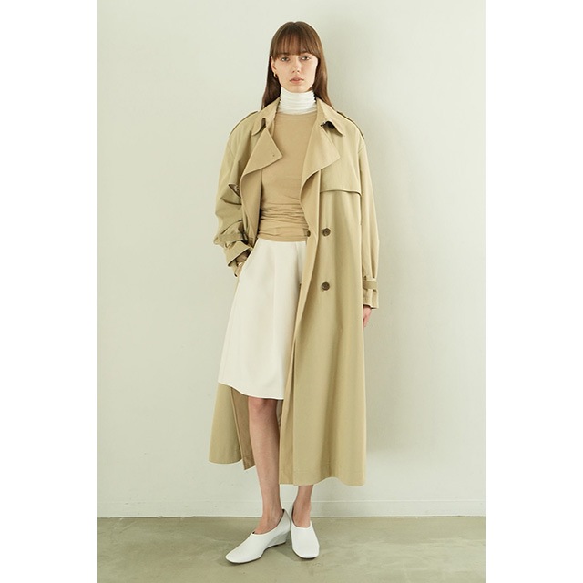 CLANE / ����� LAYER LONG TRENCH COAT