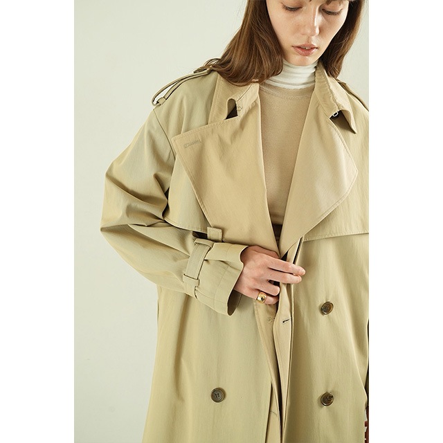 CLANE / ����� LAYER LONG TRENCH COAT