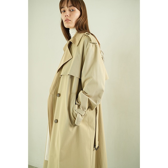 CLANE / ����� LAYER LONG TRENCH COAT
