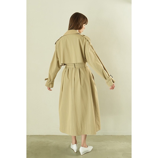 CLANE / ����� LAYER LONG TRENCH COAT