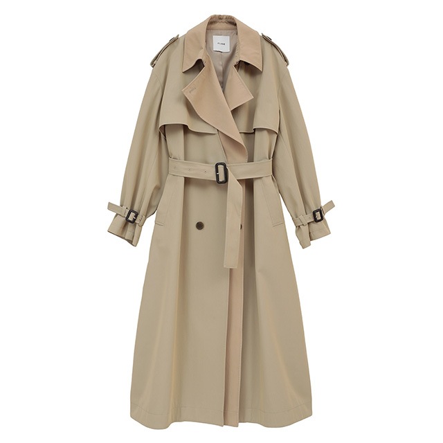 CLANE / ����� LAYER LONG TRENCH COAT
