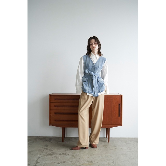 CLANE / ����� BASIC TUCK PANTS