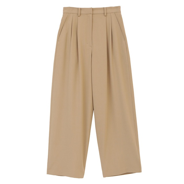 CLANE / ����� BASIC TUCK PANTS