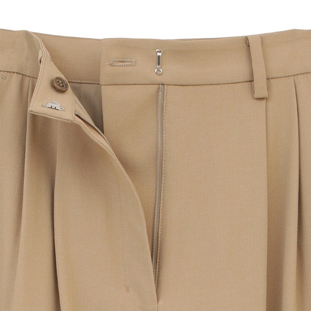 CLANE / ����� BASIC TUCK PANTS