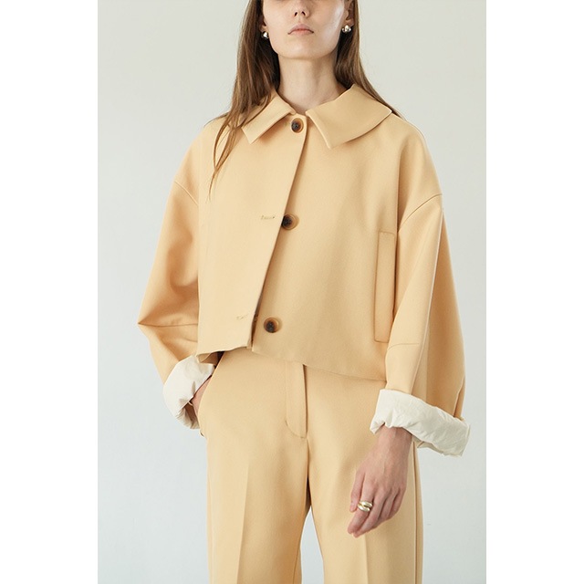 CLANE / ����� BULKY SLEEVE CROPPED JACKET