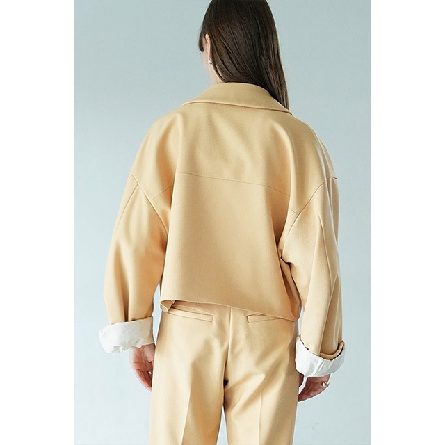 CLANE / ����� BULKY SLEEVE CROPPED JACKET