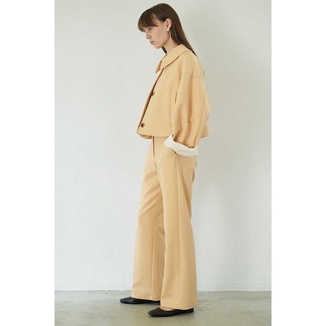 CLANE / ����� BULKY SLEEVE CROPPED JACKET
