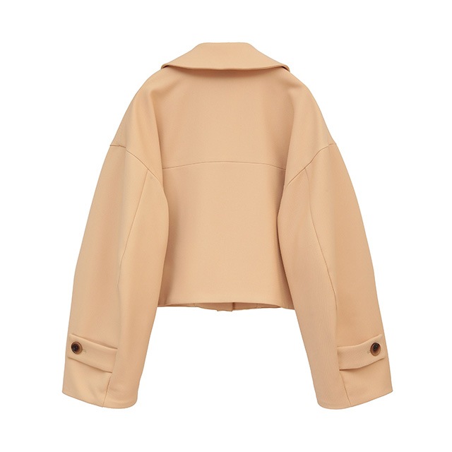 CLANE / ����� BULKY SLEEVE CROPPED JACKET