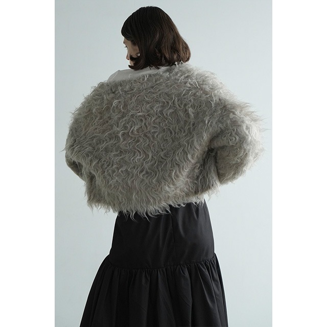 CLANE / ����� SHAGGY SHORT KNIT CARDIGAN