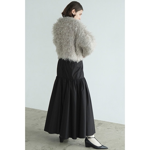 CLANE / ����� SHAGGY SHORT KNIT CARDIGAN