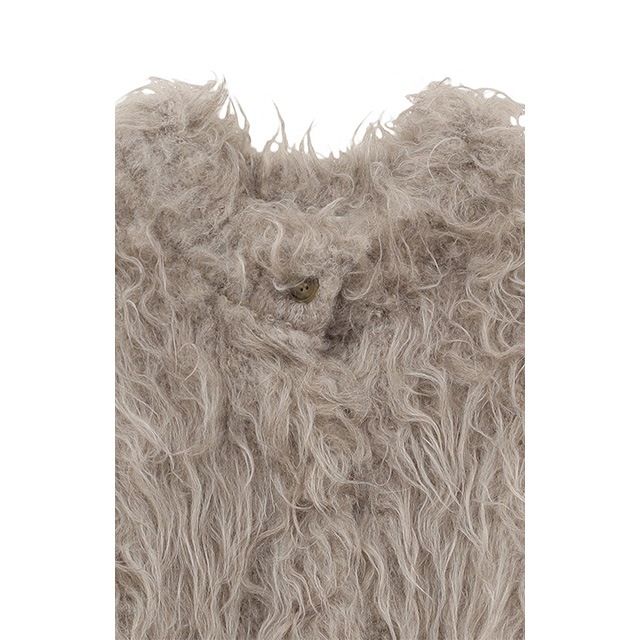 CLANE / ����� SHAGGY SHORT KNIT CARDIGAN